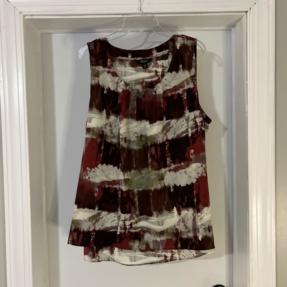 Simply Vera Vera Wang Sleeveless Shirt XXL NWOT